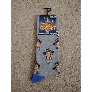 Go Go Gadget Socks! Official Inspector Gadget Character Crew Socks